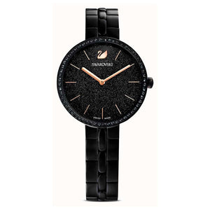 Swarovski Cosmopolitan PVD Black Dial Black Steel Strap Watch for Women - 5547646 Buy Now By Swarovski