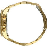 Guess Chaser Chronograph Black Dial Gold Steel Strap Watch for Men - W0170G2 Buy Now By Guess