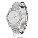 Michael Kors Lauryn Analog Crystals Silver Dial Silver Steel Strap Watch For Women - MK3717 Buy Now By Michael Kors