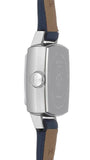 Tissot Lovely Square Silver Dial Blue Leather Strap Watch For Women - T058.109.16.031.00 Buy Now By Tissot
