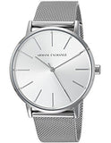 Armani Exchange Lola Analog Silver Dial Silver Mesh Strap Watch For Women - AX5535 Buy Now By Armani Exchange