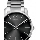 Calvin Klein City Black Dial Silver Steel Strap Watch for Men - K2G21161 Buy Now By Calvin Klein
