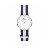 Daniel Wellington Classy Glasgow White Dial Two Tone NATO Strap Watch For Women - DW00100074 Buy Now By Daniel Wellington
