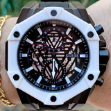 Guess Formula Chronograph Black Dial Black Silicone Strap Watch For Men - GW0579G1 Buy Now By Guess