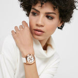 Guess G Twist White & Gold Dial White Silicone Strap Watch For Women - W0911L5 Buy Now By Guess