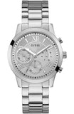 Guess Confetti Silver Dial Silver Steel Strap Watch for Women - W0778L1 Buy Now By Guess