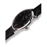 Hugo Boss Jackson Black Dial Black Leather Strap Watch for Men - 1513369 Buy Now By Hugo Boss