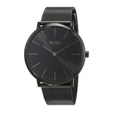Hugo Boss Horizon Quartz Black Dial Black Mesh Bracelet Watch For Men - 1513542 Buy Now By Hugo Boss