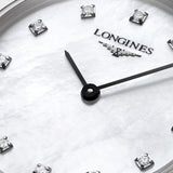 Longines La Grande Classique Diamonds White Dial Silver Steel Strap Watch for Women - L4.209.4.87.6 Buy Now By Longines