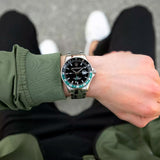 Maserati SFIDA Chronograph Black Dial Silver Steel Strap Watch For Men - R8853140005 Buy Now By Maserati