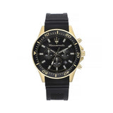 Maserati SFIDA Chronograph Black Dial Rubber Strap Watch For Men - R8871640001 Buy Now By Maserati
