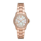Michael Kors Camille Quartz Mother of Pearl White Dial Rose Gold Steel Strap Watch For Women - MK7364 Buy Now By Michael Kors