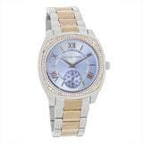 Michael Kors Bryn Quartz Blue Dial Two Tone Steel Strap Watch For Women - MK6136 Buy Now By Michael Kors