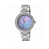 Michael Kors Taryn Mother of Pearl Purple Dial Silver Steel Strap Watch For Women - MK6562 Buy Now By Michael Kors