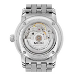 Mido Baroncelli Ii Automatic Black Dial Silver Steel Strap Watch For Men - M8600.4.18.1 Buy Now By Mido