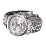 Tissot PRC 200 Chronograph Quartz Silver Dial Silver Steel Strap Watch For Men - T055.417.11.037.00 Buy Now By Tissot