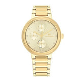 Tommy Hilfiger Joy Analog Gold Dial Gold Steel Strap Watch For Women - 1782536 Buy Now By Tommy Hilfiger