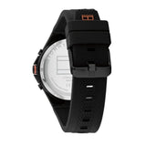 Tommy Hilfiger Justin Black Dial Black Rubber Strap Watch For Men - 1792056 Buy Now By Tommy Hilfiger