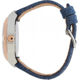 Guess Jet Setter Analog Blue Dial Blue Denim Strap Watch For Women - W0289L1 Buy Now By Guess