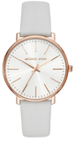 Michael Kors Pyper Quartz White Dial White Leather Strap Watch For Women - MK2800 Buy Now By Michael Kors