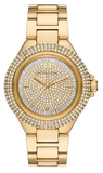 Michael Kors Camille Three-Hand Crystals Gold Dial Gold Steel Strap Watch for Women - MK1067 Buy Now By Michael Kors