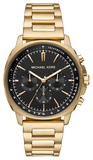 Michael Kors Sullivan Quartz Black Dial Gold Steel Strap Watch For Men - MK8969 Buy Now By Michael Kors