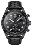 Tissot T Sport PRS 516 Chronograph Black Dial Black Leather Strap Watch for Men - T131.617.36.052.00 Buy Now By Tissot