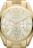 Michael Kors Bradshaw Gold Dial Gold Steel Strap Watch for Women - MK5722 Buy Now By Michael Kors