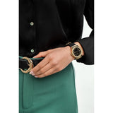 Michael Kors Mini Lennox Quartz Black Dial Black Silicone Strap Watch For Women - MK7281 Buy Now By Michael Kors