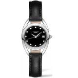 Longines Equestrian Quartz Diamond Black Dial Watch for Women - L6.136.4.57.0 Buy Now By Longines
