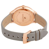 Swarovski Octea Nova Grey Dial Grey Leather Strap Watch for Women - 5295326 Buy Now By Swarovski