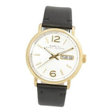 Marc Jacobs Fergus White Dial Black Leather Strap Watch for Men - MBM5081 Buy Now By Marc Jacobs
