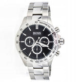 Hugo Boss Ikon Black Dial Silver Steel Strap Watch for Men - 1512965 Buy Now By Hugo Boss