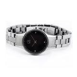 Calvin Klein Simplicity Black Dial Silver Steel Strap Watch for Women - K4323104 Buy Now By Calvin Klein