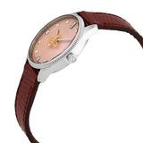 Gucci G Timeless Quartz Diamonds Pink Dial Red Leather Strap Watch For Women - YA1265017 Buy Now By Gucci