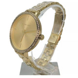 Michael Kors Charley Three-Hand Quartz Gold Dial Gold Steel Strap Watch for Women - MK4399 Buy Now By Michael Kors