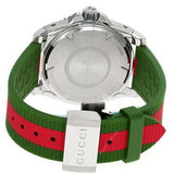 Gucci Dive Automatic Black Dial Two Tone Rubber Strap Watch for Men - YA136349 Buy Now By Gucci