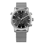 Tommy Hilfiger Harrison Quartz Grey Dial Silver Mesh Bracelet Watch for Men - 1790877 Buy Now By Tommy Hilfiger