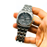Bulova Classic Collection Multifunction Grey Dial Silver Steel Strap Watch for Men - 96C148 Buy Now By Bulova