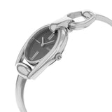 Gucci Horsebit Collection Mother of Pearl Black Dial Silver Steel Strap Watch For Women - YA139503 Buy Now By Gucci