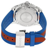 Gucci Dive Automatic Grey Dial Two Tone Rubber Strap Watch for Men - YA136352 Buy Now By Gucci