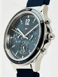 Tommy Hilfiger Eve Chronograph Quartz Blue Dial Blue Rubber Strap Watch For Women - 1782281 Buy Now By Tommy Hilfiger
