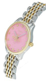 Gucci G Timeless Quartz Pink Dial Two Tone Steel Strap Watch For Women - YA1265030 Buy Now By Gucci