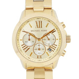 Michael Kors Bradshaw Chronograph Gold Dial Gold Steel Strap Watch For Women - MK5777 Buy Now By Michael Kors