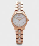 Michael Kors Runway Mercer Mother of Pearl White Dial Two Tone Steel Strap Watch For Women - MK6674 Buy Now By Michael Kors