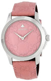 Gucci G Timeless Quartz Candy Pink Dial Pink Leather Strap Watch For Women - YA1264030 Buy Now By Gucci