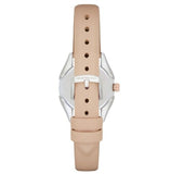 Emporio Armani Valeria Quartz White Dial Beige Leather Strap Watch For Women - AR11031 Buy Now By Emporio Armani