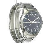 Armani Exchange Hampton Chronograph Blue Dial Silver Steel Strap Watch For Men - AX2132 Buy Now By Armani Exchange