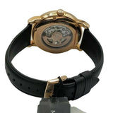 Emporio Armani Meccanico Skeleton Silver Dial Black Leather Strap Watch For Men - AR60031 Buy Now By Emporio Armani