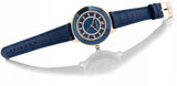 Swarovski Octea Lux Blue Dial Blue Leather Strap Watch for Women - 5414413 Buy Now By Swarovski
